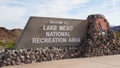 Lake Mead National Recreation Area in Nevada Royalty Free Stock Photo