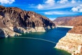 Lake Mead near Hoover Dam Royalty Free Stock Photo