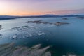 Lake Mead in Nevada. Big Boulder and Littler Boulder Islands, Rock Island Royalty Free Stock Photo