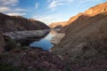 Lake Mead National Recreation Scenic Overlook Royalty Free Stock Photo