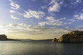 Lake Mead at sunset Royalty Free Stock Photo