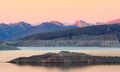 Lake Mead twilight Royalty Free Stock Photo