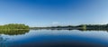 This is lake Meirani a Latvian swiming spot in Latgale Royalty Free Stock Photo