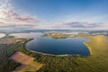 The lake Miasto in Belarus