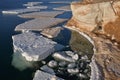 Lake Michigan Icebergs