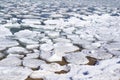 Lake Michigan Iceburgs Royalty Free Stock Photo