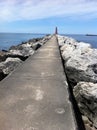 Lake Michigan Pier Walk