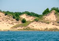 Lake Michigan sand dune coastline