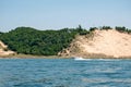 Lake Michigan sand dune coastline