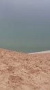Lake michigan sand dune hot