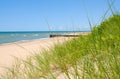 Lake Michigan Shoreline Royalty Free Stock Photo