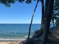 Lake Michigan Shoreline Royalty Free Stock Photo