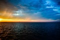 Lake Michigan Sunrise Royalty Free Stock Photo