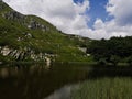 Mountain Lake in Abetone Royalty Free Stock Photo