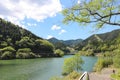 Lake Midori in Aichi, Japan.