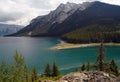 Lake Minnewanka - Banff National Park - Canada Royalty Free Stock Photo