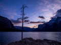 Lake Minnewanka at sunrise