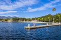 Lake mission viejo Royalty Free Stock Photo