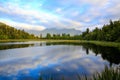 Lake Moeraki located in New Zealand