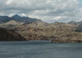 Lake Mohave, Winter storm Royalty Free Stock Photo