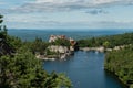 Lake Mohonk in the summer Royalty Free Stock Photo