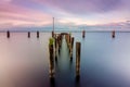 Lake Monroe Pier Royalty Free Stock Photo