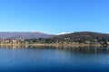 Lake of Montorfano (Italy) Royalty Free Stock Photo