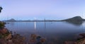 Lake Moogerah Australia Panorama Royalty Free Stock Photo