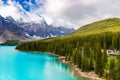 Lake Moraine, Banff National Park Royalty Free Stock Photo