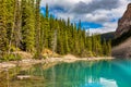 Lake Moraine, Banff National Park Royalty Free Stock Photo