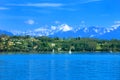 Lake and Mountain