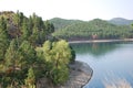 Lake in Mountain Landscape in the Black Hills, South Dakota Royalty Free Stock Photo