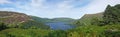 Lake, mountain panorama Royalty Free Stock Photo