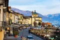 Lake and mountain scenery of Cannobio, Italy