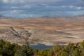 Lake and mountains in the area of Setif Royalty Free Stock Photo