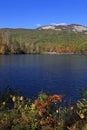 Lake and Mountains in the Fall