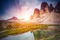 Lake in the mountains