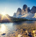 Lake in the mountains