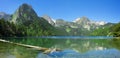 Lake in the mountains of the pyrenees. Aiguestortes and Estany de Sant Maurici National Park Royalty Free Stock Photo