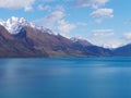 Lake and Mountains, Queenstown, New Zealand