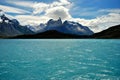 Lake and mountains of Torres del Paine