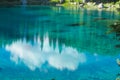 Lake in the mountains of Trentino Alto Adige, Italy