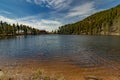 Lake Mummelsee in the Black Forest, Germany