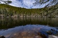 Lake Mummelsee in the Black Forest, Germany