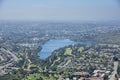 Lake Murray fro Cowles Mountain Royalty Free Stock Photo
