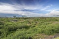 Landscape with lake Myvatn, Akureyri - Iceland