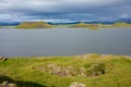 Lake Myvatn and the Skutustadir Pseudocraters