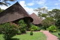 Ecological hotel with luxury lodging on the shore of Lake Naivasha in Kenya