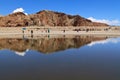 Lake in Nam Co, Tibet