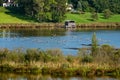 Lake and Nature Protection Area Egglburger See near Ebersberg, Bavaria, Germany Royalty Free Stock Photo